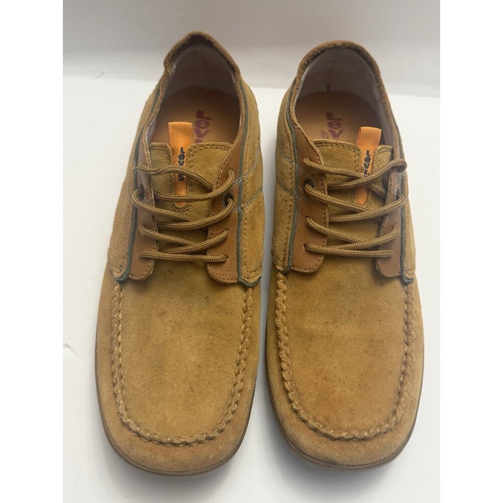 Levi’s Suede Moc Toe Shoes Men’s Size 10 Brown Casual Lace Up